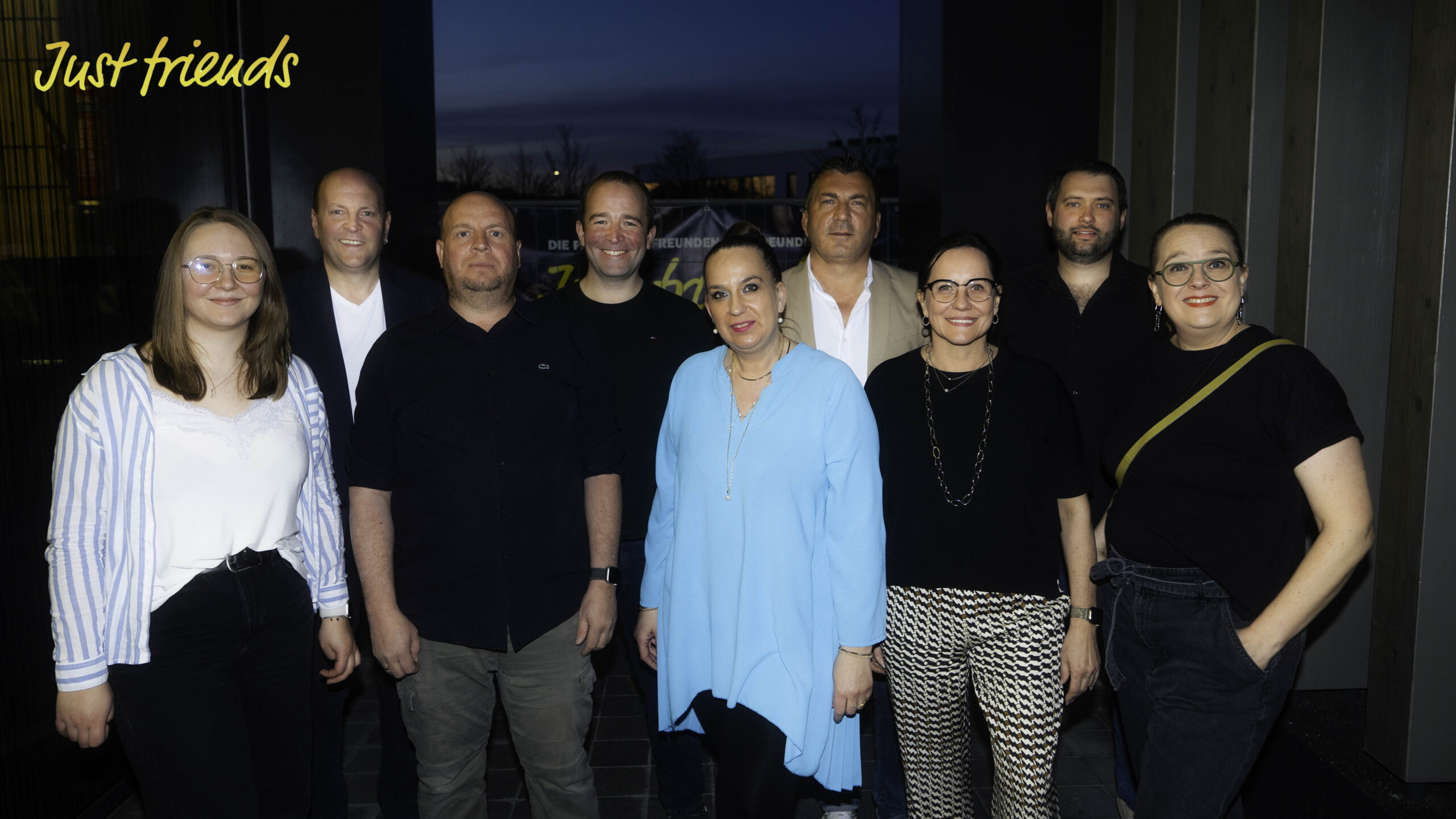 Die aktuelle Führungsriege (v. l.): Binner Leonie, Binner Thomas, Stefan Ott, Michael Forster, Stefanie Sperrer, Bekim Kastrati, Ilona Forster, Maximilian Gärber, Katrin Sperrer. Es fehlen: Alexander Lang, Silvia Binner, Irina Neuber